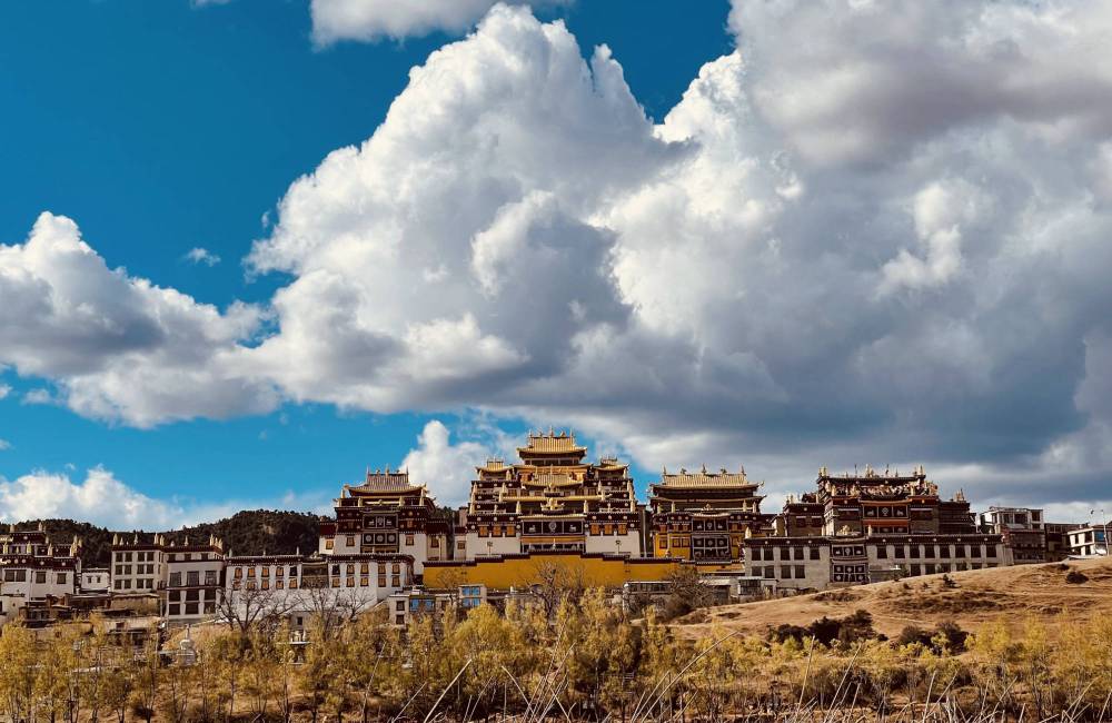 Petit palais du Potala &agrave; Shangri-La