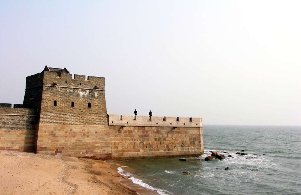 Grande muraille de Chine, mer de Bohai, Laolongtou, Hebei