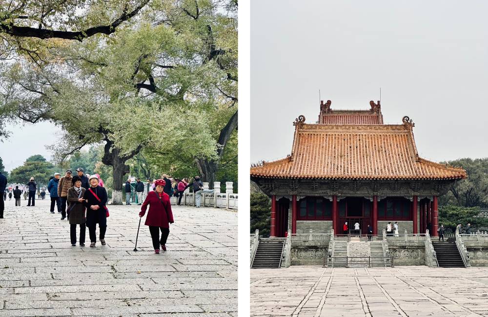 Shenyang, parc beiling, mausol&eacute;e Zhaoling