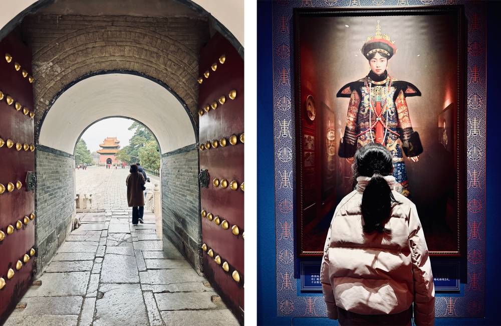 Shenyang, parc beiling, mausol&eacute;e Zhaoling