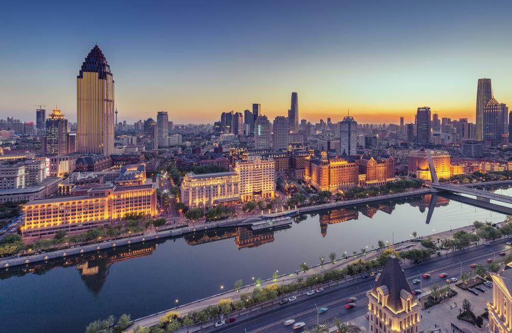 Tianjin, nuit