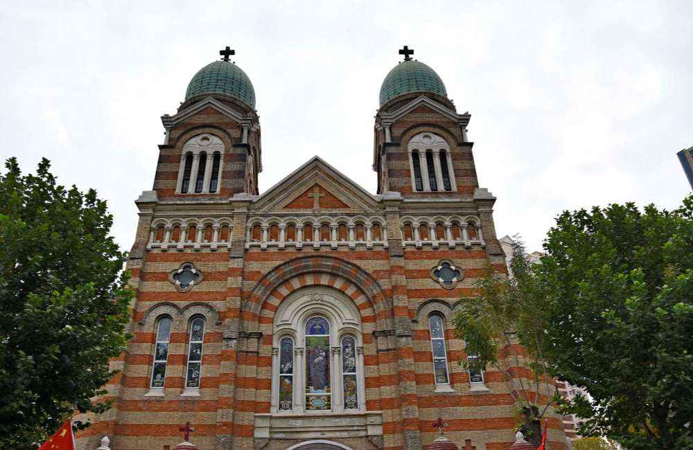 Tianjin, église catholique Saint Joseph, cathédrale