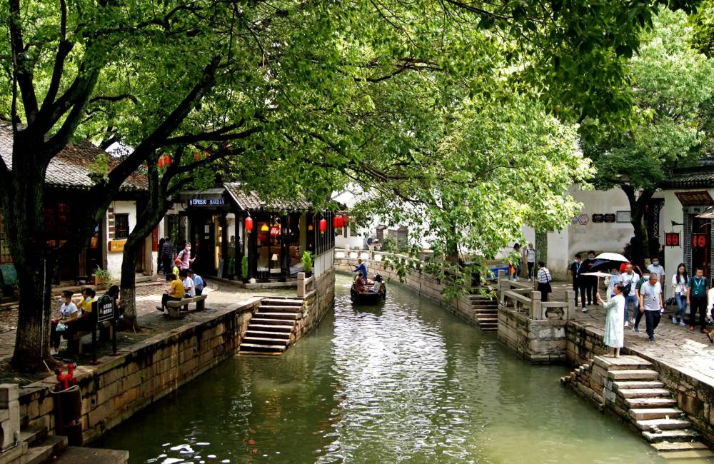 Petite ville d'eau de Tongli