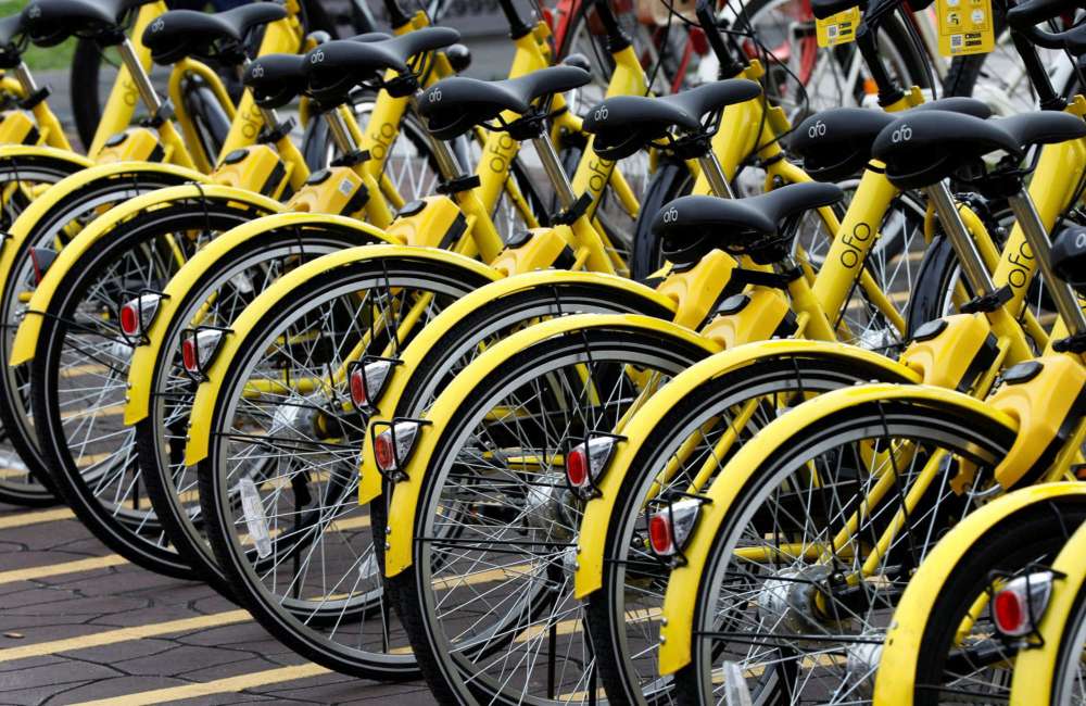 v&eacute;lo en partage, ofo