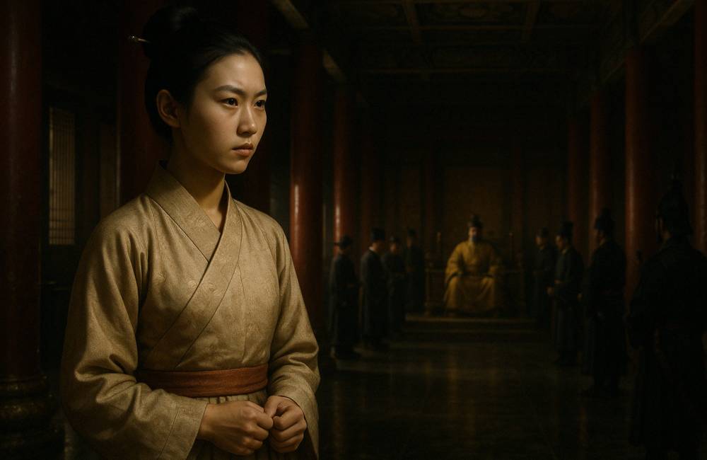Wu Zhao entre &agrave; la cour Tang comme concubine