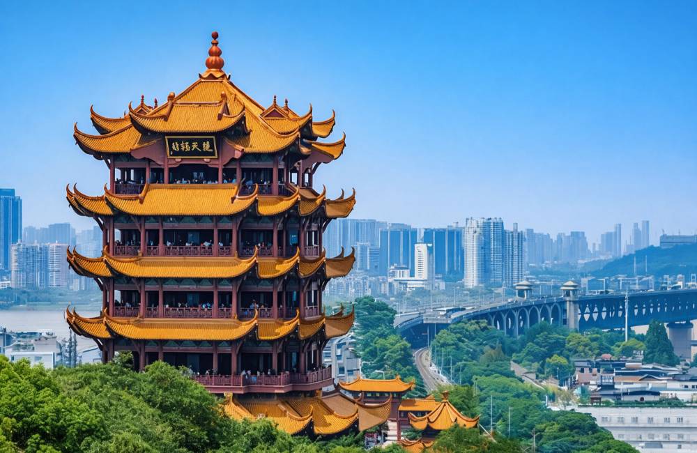 Wuhan, Tour de la grue jaune