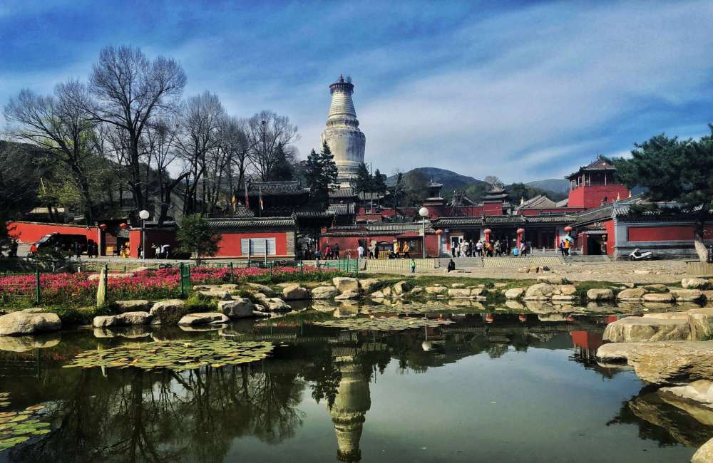Mont Wutai, temple bouddhiste, Shanxi