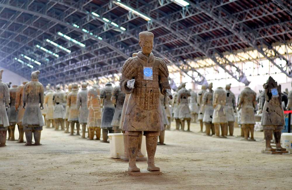 Guerriers en terre cuite, xi'an
