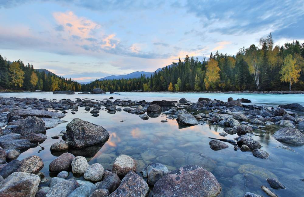 Lac Kanas, Xinjiang