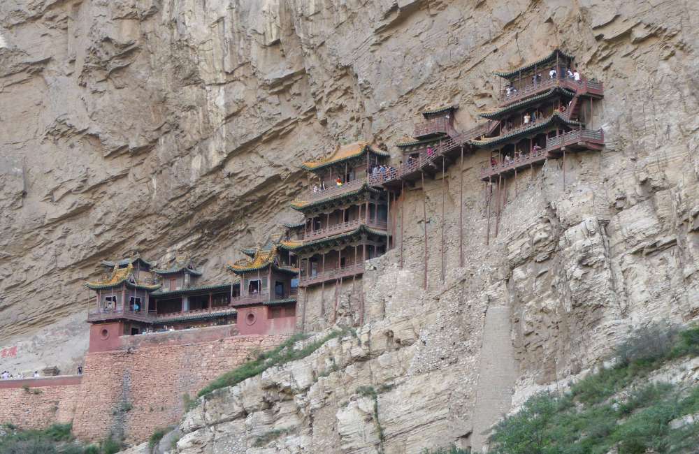 Xuankongsi, temple suspendu, Shanxi