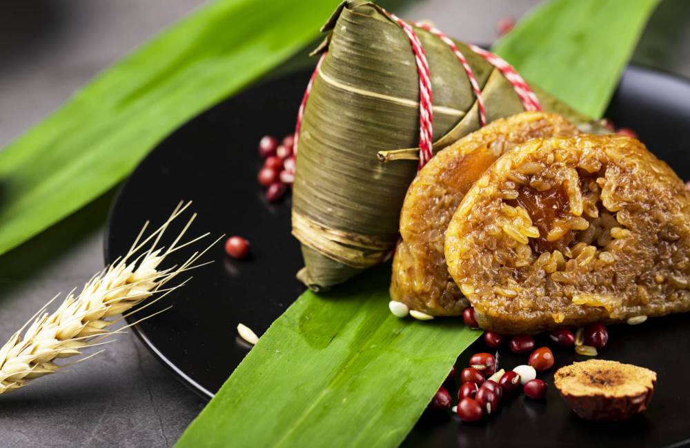 Zongzi fourr&eacute;s &agrave; la jujube