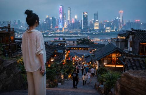 Chongqing, la ville accrochée à la montagne