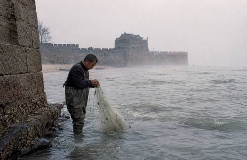 Le Liaoning, là où la Muraille plonge dans la mer
