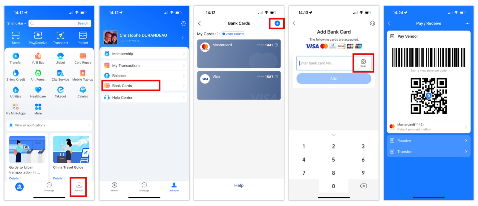 Comment configurer Alipay