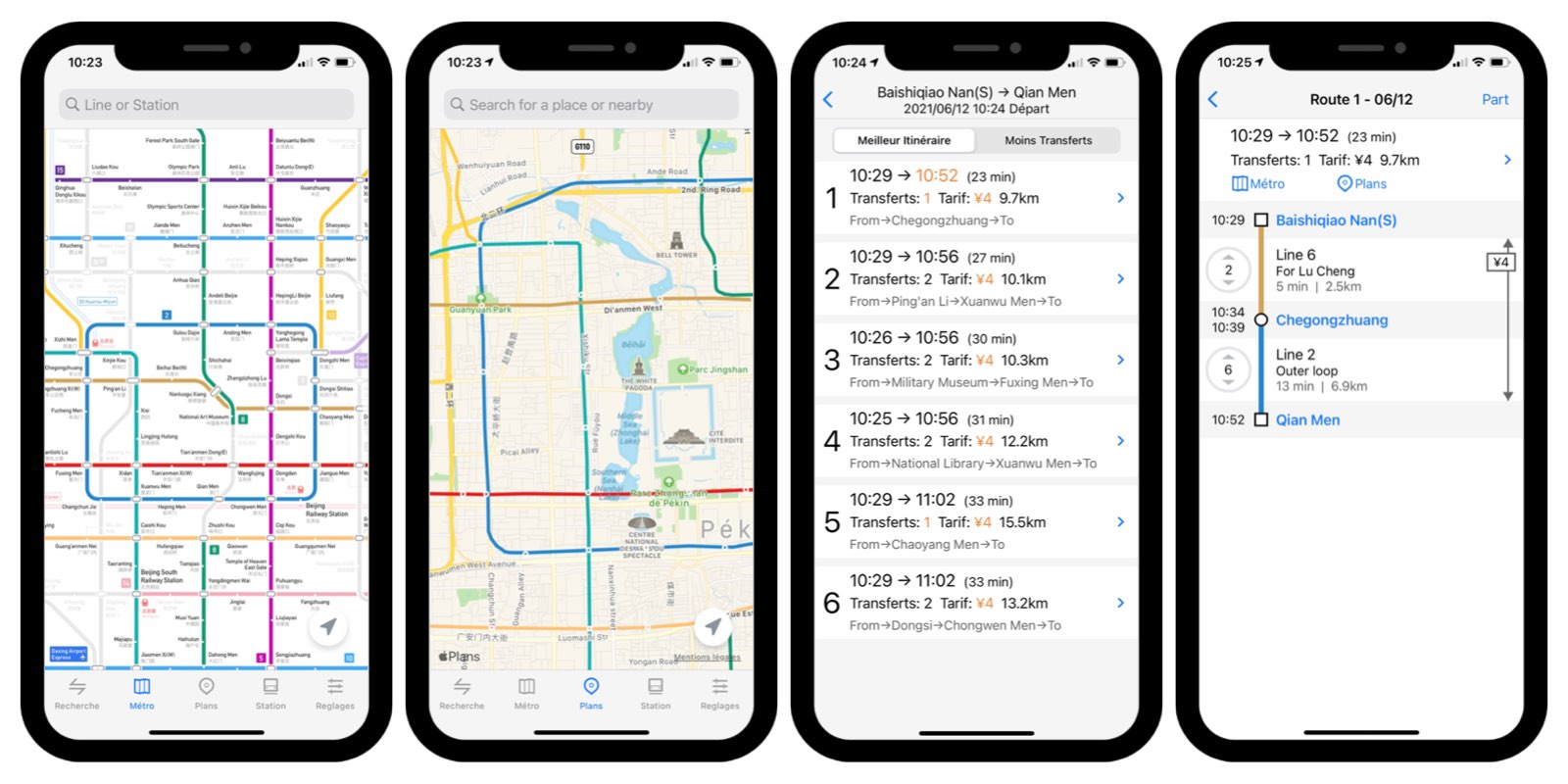 Metroman, l'application indispensable pour prendre le m&eacute;tro en Chine