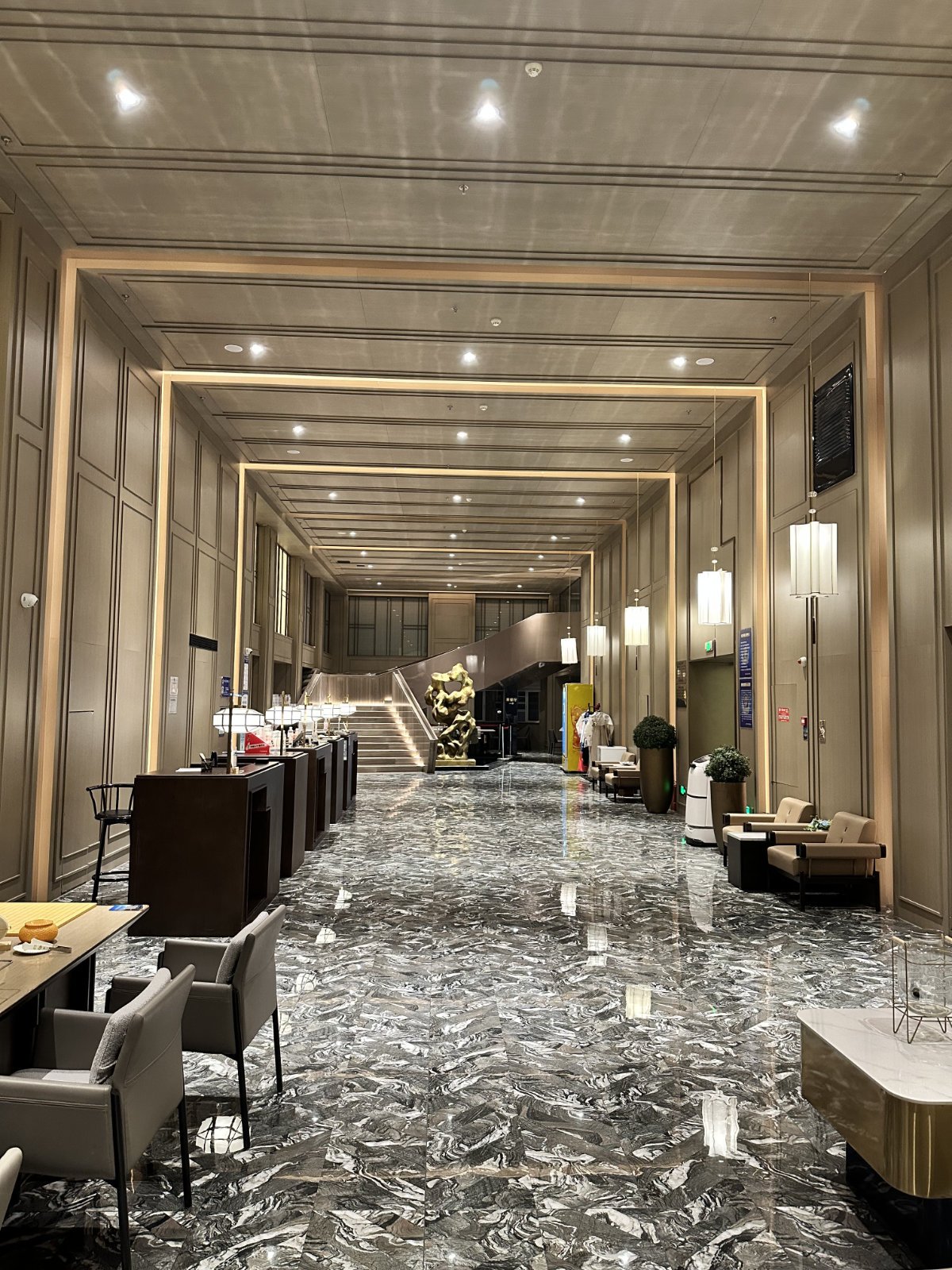 Hall d'un h&ocirc;tel &agrave; Shenyang