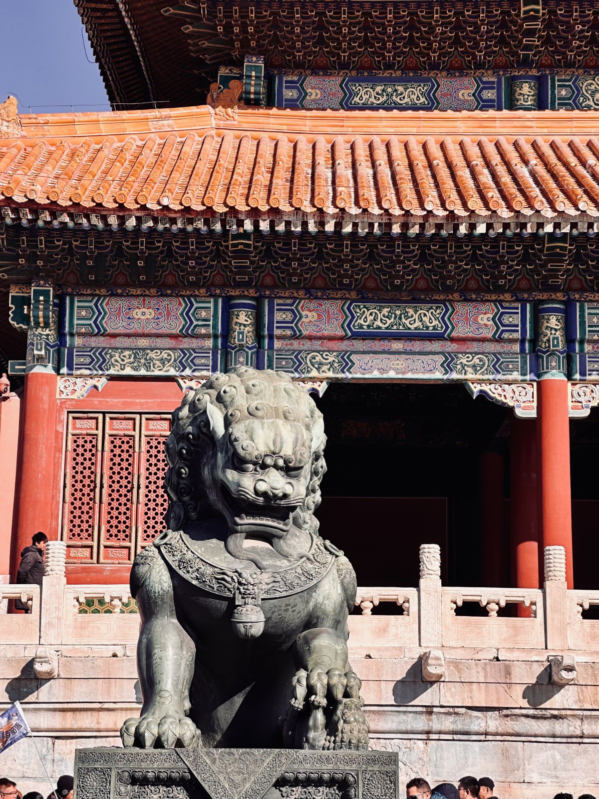 Cit&eacute; interdite, P&eacute;kin, Toits traditionnels chinois
