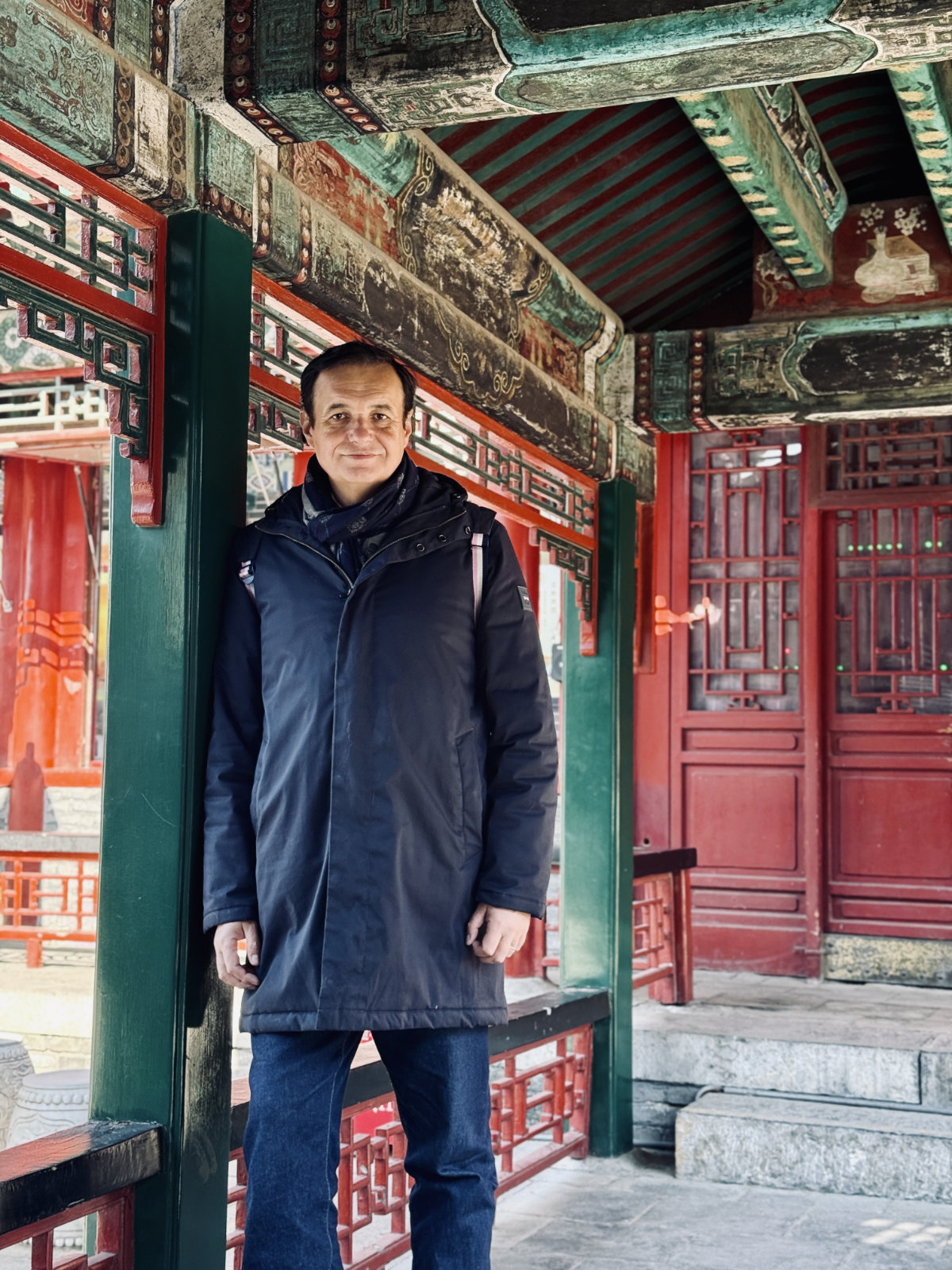 Architecture traditionnelle, Christophe Durandeau, Cit&eacute; interdite de Shenyang, Couloir traditionnel, Shenyang
