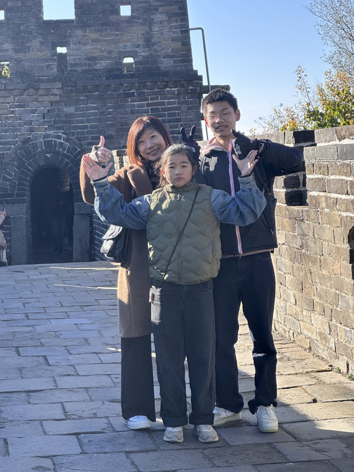Chine en famille, Grande muraille de Chine