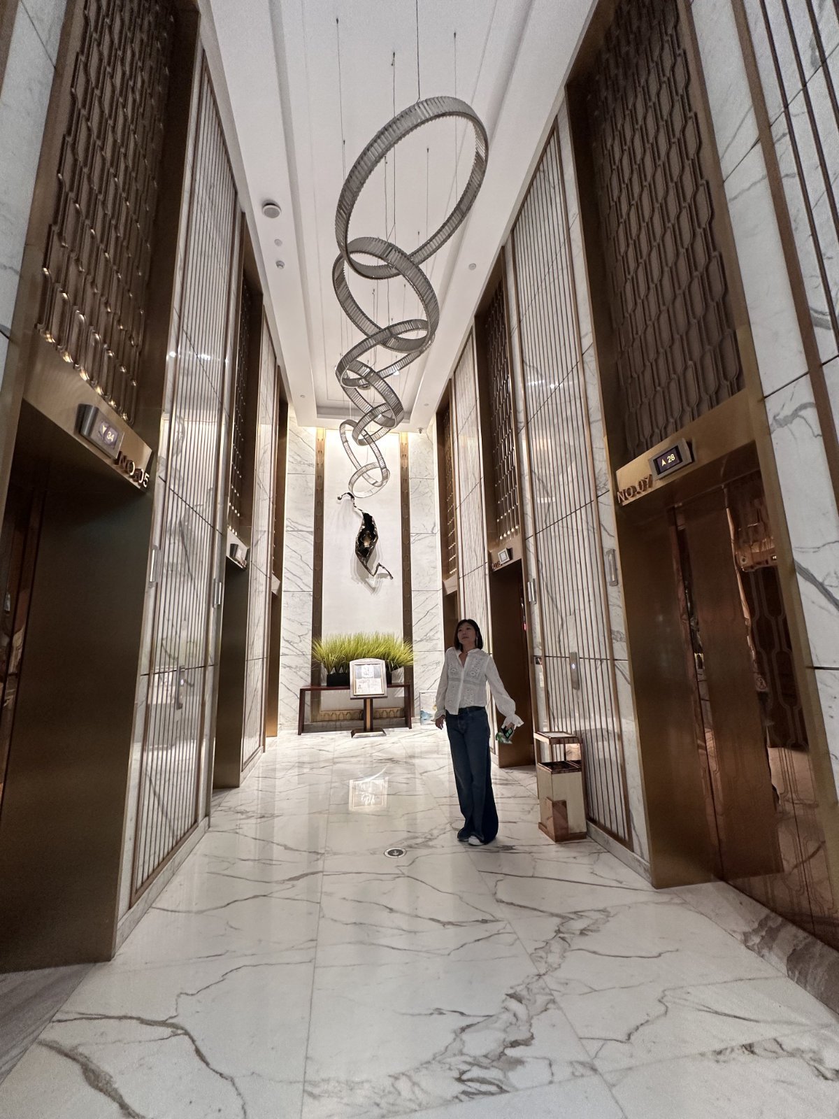Halle de l'h&ocirc;tel &agrave; Chongqing
