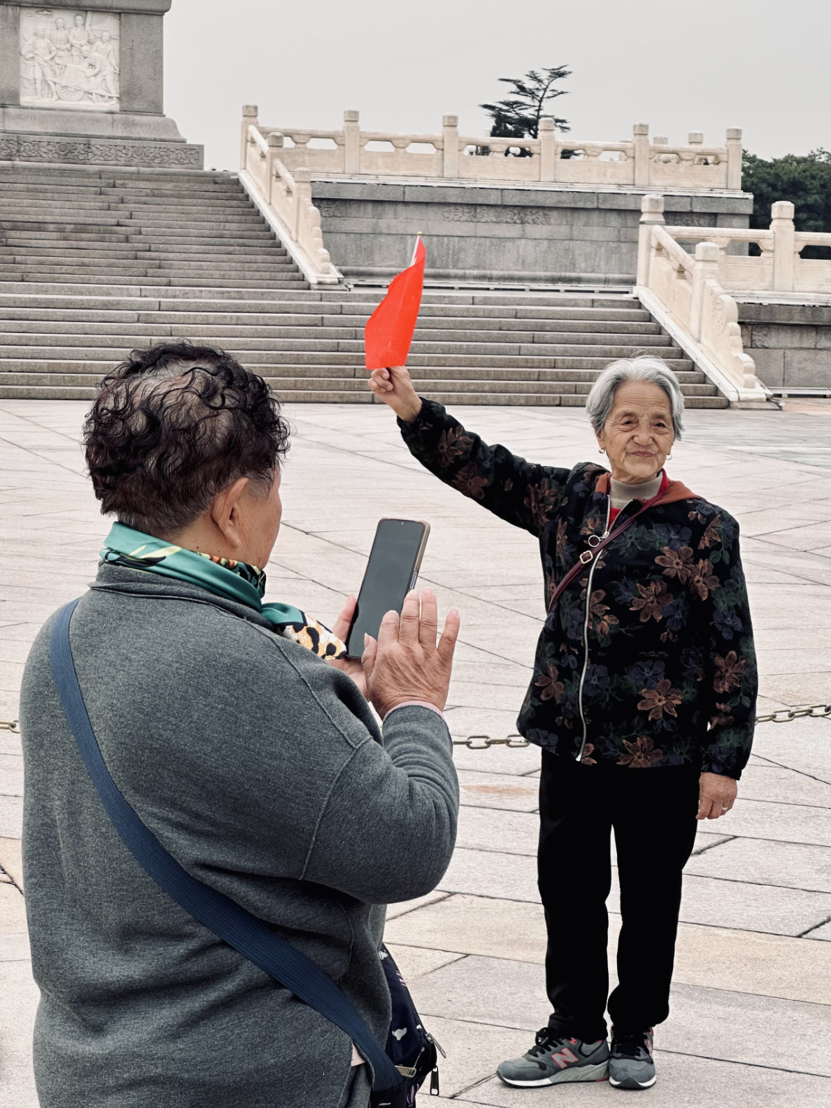 P&eacute;kin, Place Tian'anmen de P&eacute;kin, Sc&egrave;ne du quotidien