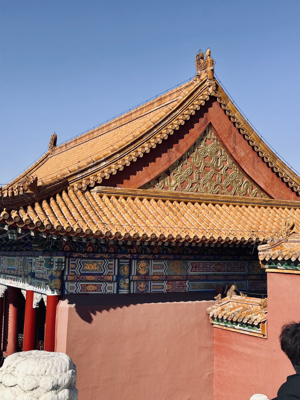 Cit&eacute; interdite, P&eacute;kin, Toits traditionnels chinois