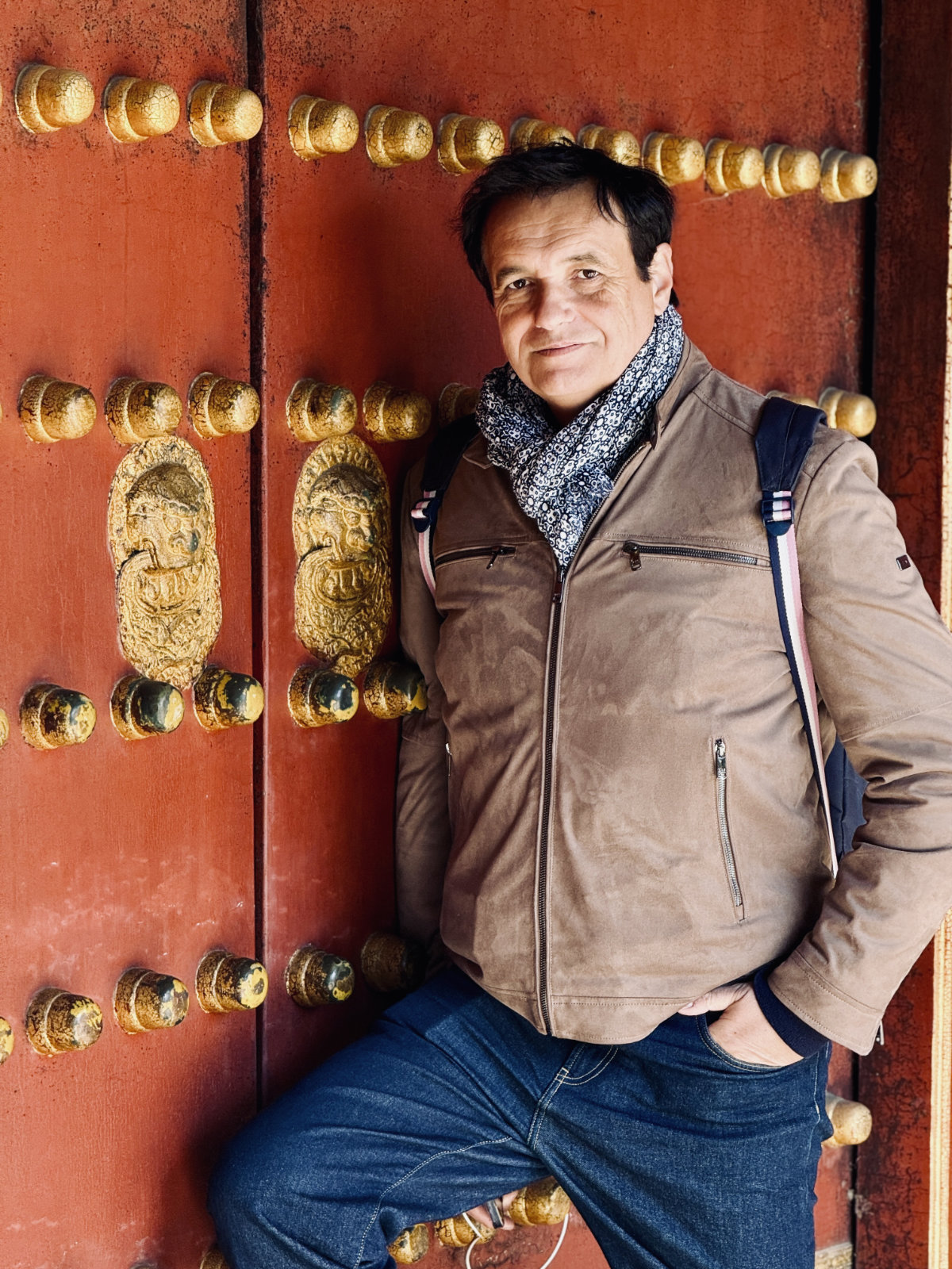 Christophe Durandeau, D&eacute;tail architectural, Palais d&rsquo;&Eacute;t&eacute; de P&eacute;kin, P&eacute;kin, Sc&egrave;ne du quotidien