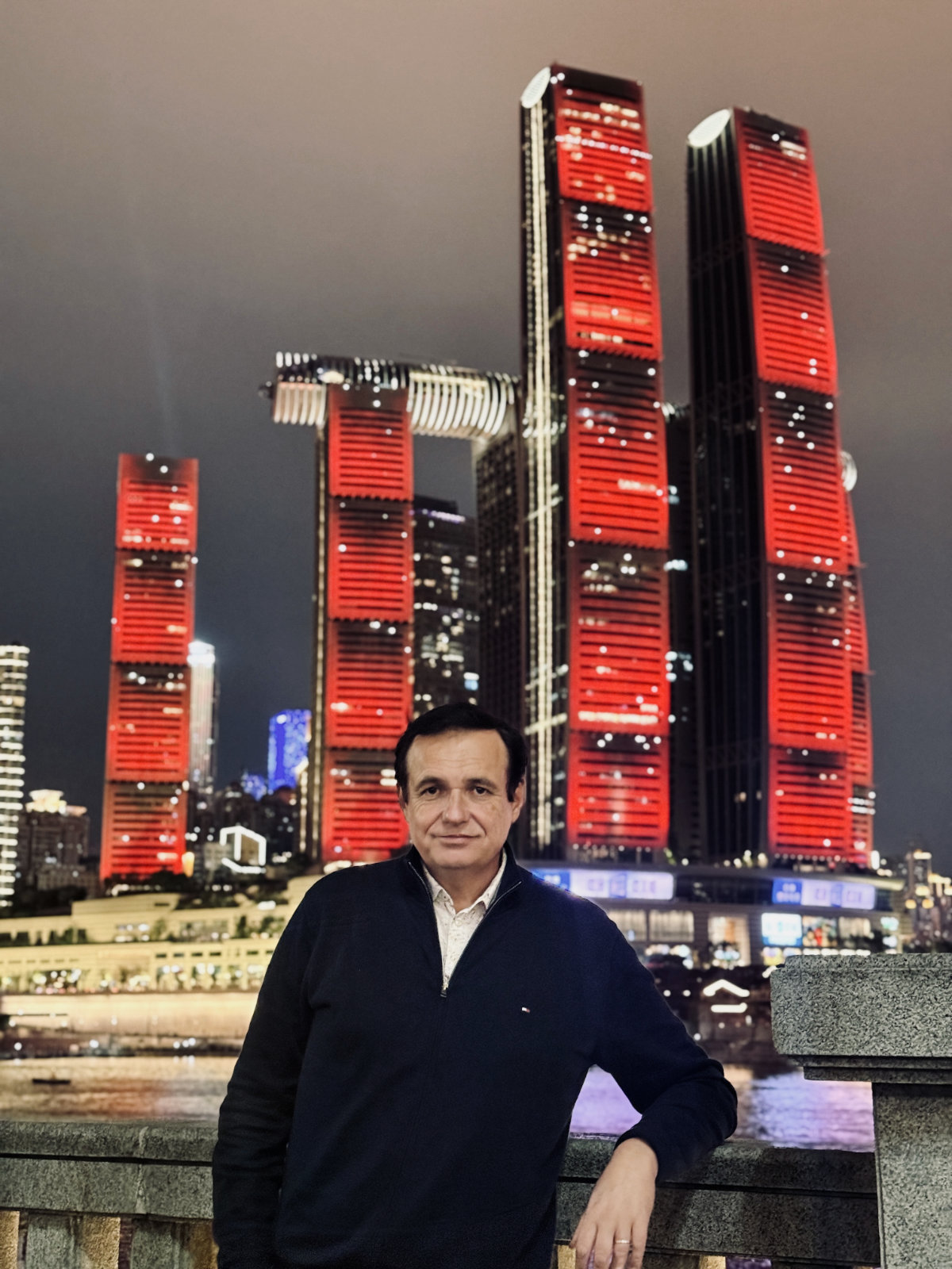Chongqing, Chongqing la nuit, Christophe Durandeau, La Chine de nuit, Ville verticale