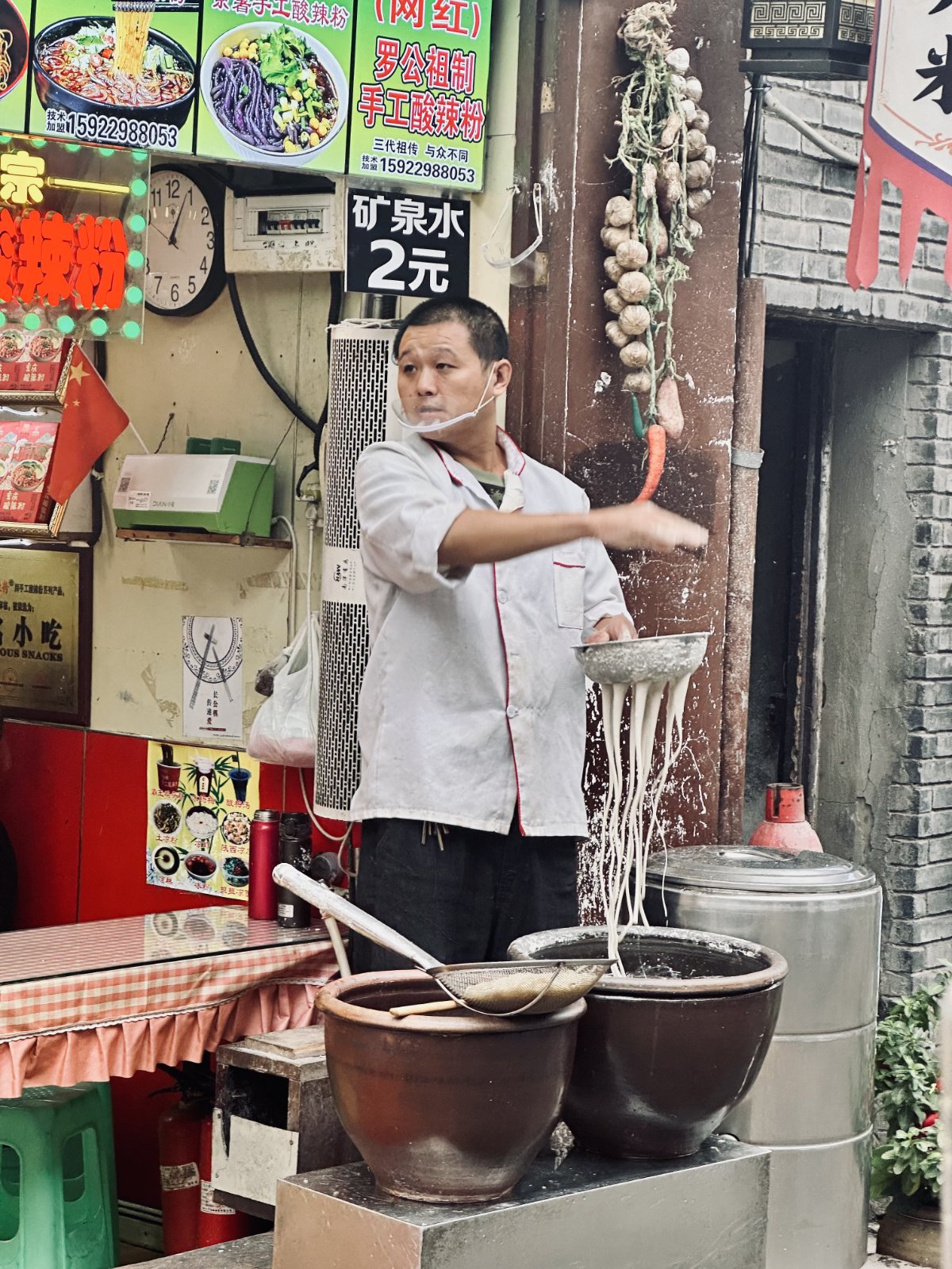 Chongqing, Ciqikou, Street-food
